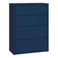 Alice Springs Chest - 4 Drawer - Wide - Night Blue