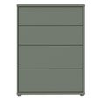Alice Springs Chest - 4 Drawer - Wide - Sage Green