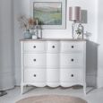 Amelie Chest - 5 Drawer - White