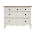 Amelie Chest - 5 Drawer - White
