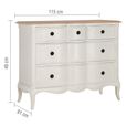 Amelie Chest - 5 Drawer - White