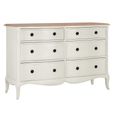 Amelie Chest - 6 Drawer - Wide - White