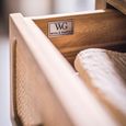Casera Chest - 3+2 Drawer - Natural Rattan and American Oak