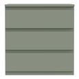 Edmore Chest - 3 Drawer - Wide - Sage Green