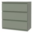 Edmore Chest - 3 Drawer - Wide - Sage Green
