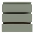 Edmore Chest - 3 Drawer - Wide - Sage Green