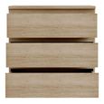 Edmore Chest - 3 Drawer - Wide - Sonoma Oak