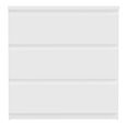 Edmore Chest - 3 Drawer - Wide - White
