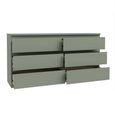Edmore Chest - 6 Drawer - Large - Sage Green