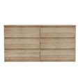 Edmore Chest - 6 Drawer - Large - Sonoma Oak