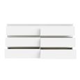 Edmore Chest - 6 Drawer - Large - White