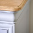Chantilly Chest - 3 Drawer - Grey Painted - Wood