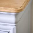 Chantilly Tall Chest - 6 Drawer - Grey Painted - Wood