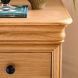 Bordeaux Tall Chest - 6 Drawer - Natural - Oak