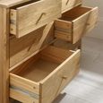 Coxmoor Chest - 6 Drawer - Wide - Natural - Oak