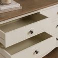 Camille Chest - 6 Drawer - Wide - French Style - Ivory