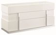 Canova Wide Dresser - White Gloss