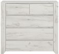 Angel White 2+3 Drawer Chest