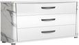 Anna Dresser - 3 Drawer - White
