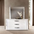 Anna Dresser - 3 Drawer - White