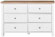 Arthur White 6 Drawer Wide Chest