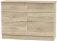 Avon Oak Effect 6 Drawer Midi Chest