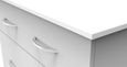 Avon White 3 Drawer Deep Chest