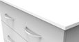 Avon White 3 Drawer Small Chest