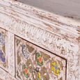 Awendaw Chest - 2+2 Drawer - Mango Wood - White Washed