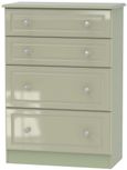 Balmoral Mushroom 4 Drawer Deep Chest