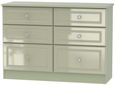 Balmoral Mushroom 6 Drawer Midi Chest