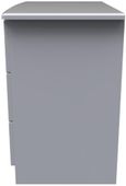 Bella Grey 3 Drawer Small Chest