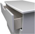 Bella Grey 3 Drawer Small Chest