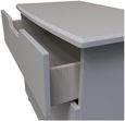 Bella Grey Ash 3 Drawer Small Chest