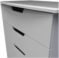 Bella Grey Ash 4 Drawer Chest