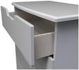 Bella Grey Ash 4 Drawer Chest