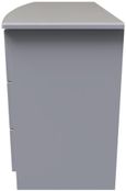 Bella Grey Ash 6 Drawer Midi Dresser