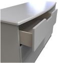 Bella Grey Ash 6 Drawer Midi Dresser
