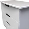 Bella White 3 Drawer Small Chest