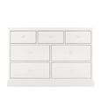 Ashby White Chest - 3+4 Drawer