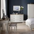 Montreux Wide Chest - 6 Drawer - Grey Washed Oak & Soft Grey