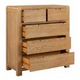Bergen Chest - 2+3 Drawer - Oak