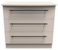 Beverley Cashmere 3 Drawer Small Chest