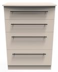 Beverley Cashmere 4 Drawer Deep Chest