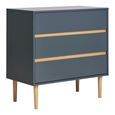 Bisley Chest - 3 Drawer - Dark Grey