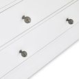 Bordeaux Chest - 2+3 Drawer - White