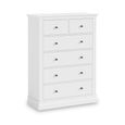 Bordeaux Chest - 2+4 Drawer - White