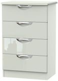 Camden Cashmere 4 Drawer Midi Chest