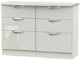 Camden Cashmere 6 Drawer Midi Chest
