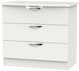 Camden Grey 3 Drawer Small Chest